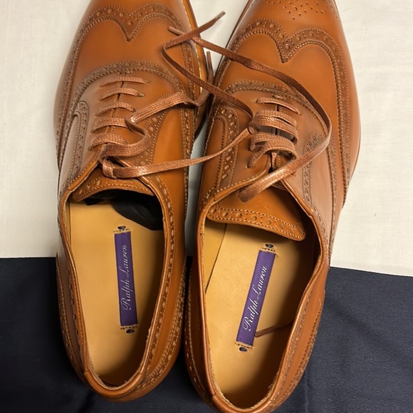 Ralph Lauren Purple Label Sully Lace Up Oxfords Loafers Dress Shoes: 39Bmade. - Picture 5 of 16
